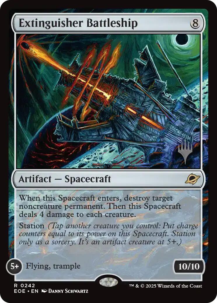 Extinguisher Battleship [Edge of Eternities Promo Pack] | Good Games Cannington