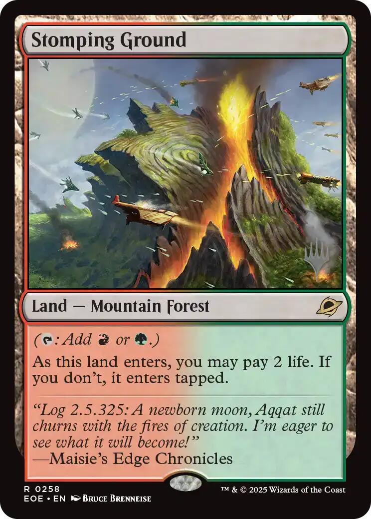 Stomping Ground [Edge of Eternities Promo Pack] | Good Games Cannington