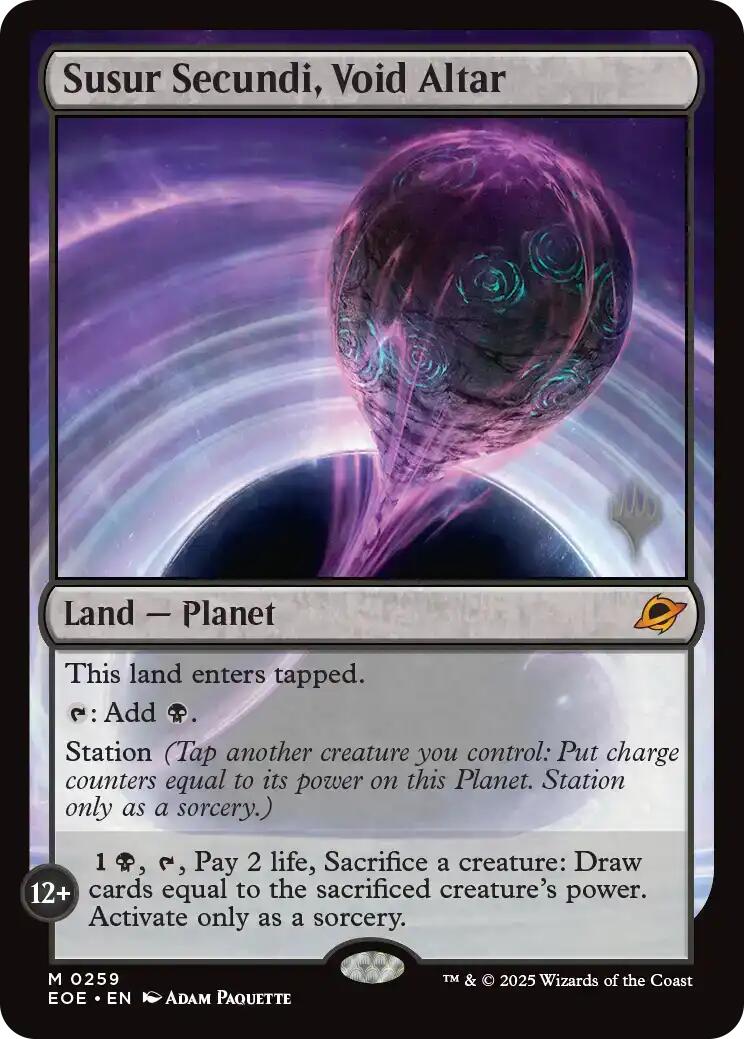Susur Secundi, Void Altar [Edge of Eternities Promo Pack] | Good Games Cannington