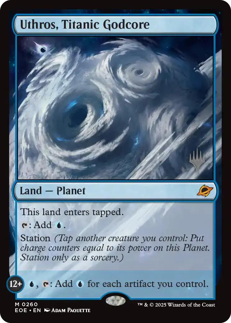 Uthros, Titanic Godcore [Edge of Eternities Promo Pack] | Good Games Cannington
