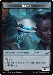 Drone // Lander (0005) Doubled-Sided Token [Edge of Eternities Tokens] | Good Games Cannington