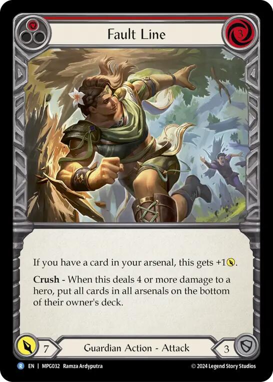 Fault Line [MPG032] (Mastery Pack Guardian)  Rainbow Foil | Good Games Cannington