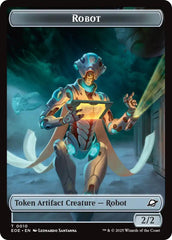 Robot // Lander (0007) Double-Sided Token [Edge of Eternities Tokens] | Good Games Cannington