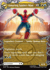 Peter Parker (0208) (Borderless) [Marvel's Spider-Man] | Good Games Cannington