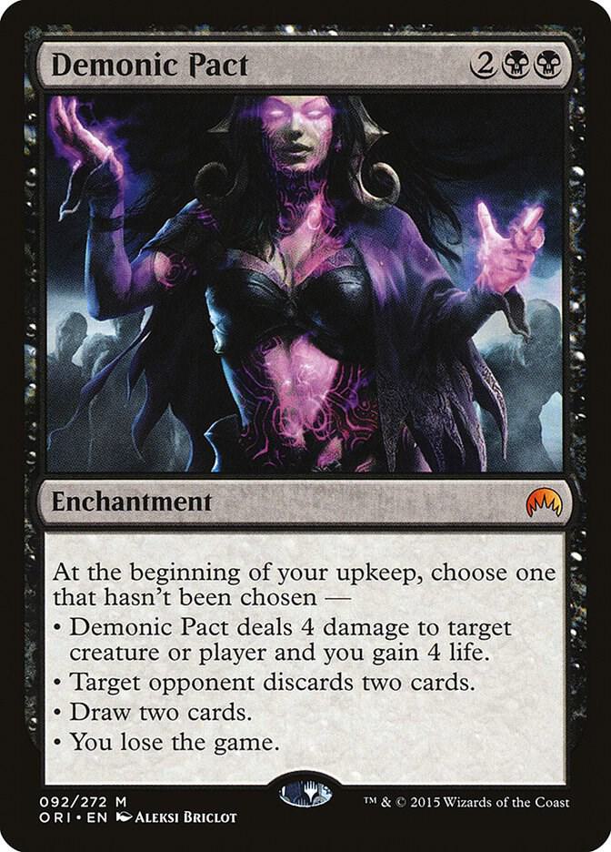 Demonic Pact 92/272 (Magic Origins)  | Good Games Cannington