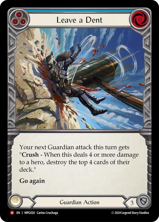 Leave a Dent [MPG020] (Mastery Pack Guardian)  Rainbow Foil | Good Games Cannington