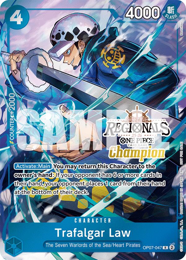 Trafalgar Law (Offline Regional Champion Card Set 2025 Vol.2) [One Piece Promotion Cards] | Good Games Cannington