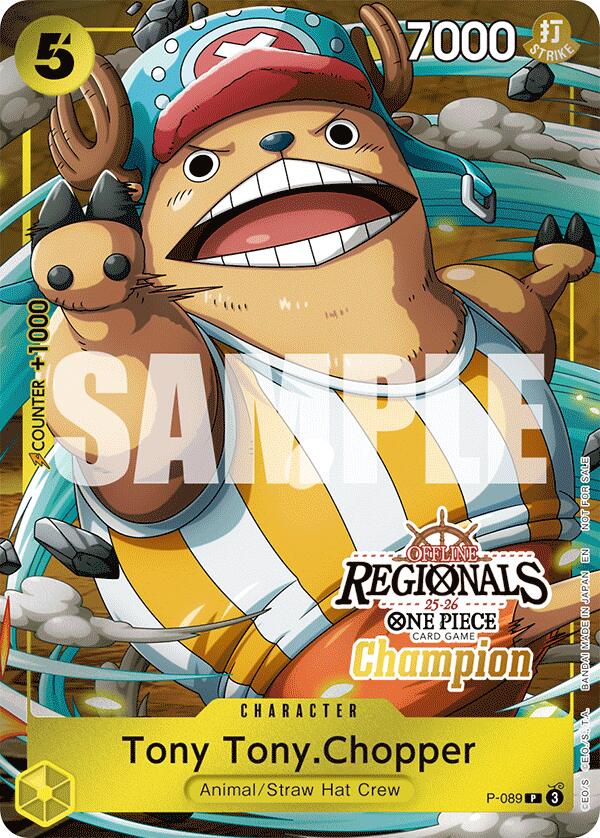 Tony Tony.Chopper (Offline Regional Champion Card Set 2025 Vol.2) [One Piece Promotion Cards] | Good Games Cannington