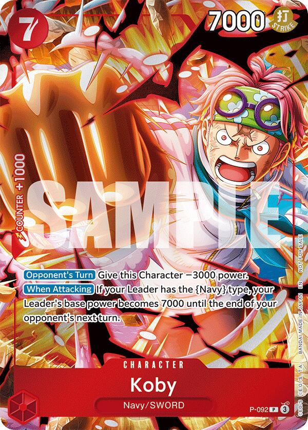 Koby (Event Pack Vol. 7) [One Piece Promotion Cards] | Good Games Cannington