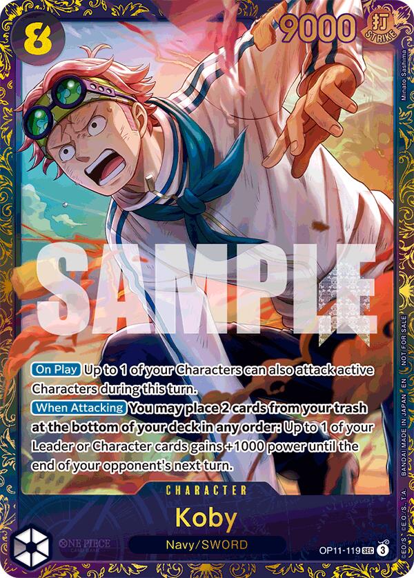 Koby (Treasure Cup August 2025) [One Piece Promotion Cards] | Good Games Cannington