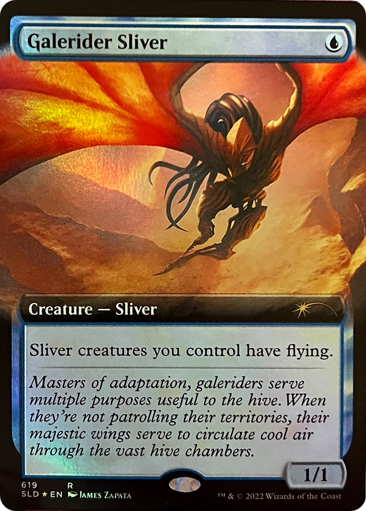 Galerider Sliver (Extended Art) [Secret Lair Drop Series] | Good Games Cannington