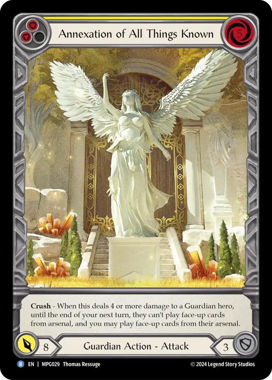 Annexation of All Things Known (Extended Art) [MPG029] (Mastery Pack Guardian)  Rainbow Foil | Good Games Cannington