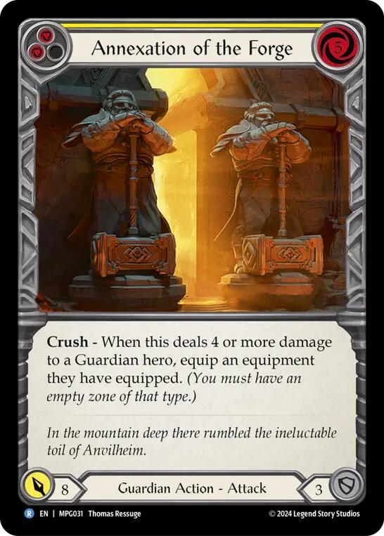 Annexation of the Forge [MPG031] (Mastery Pack Guardian) | Good Games Cannington