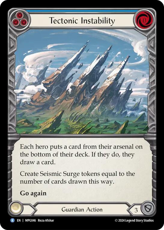Tectonic Instability [MPG046] (Mastery Pack Guardian) | Good Games Cannington