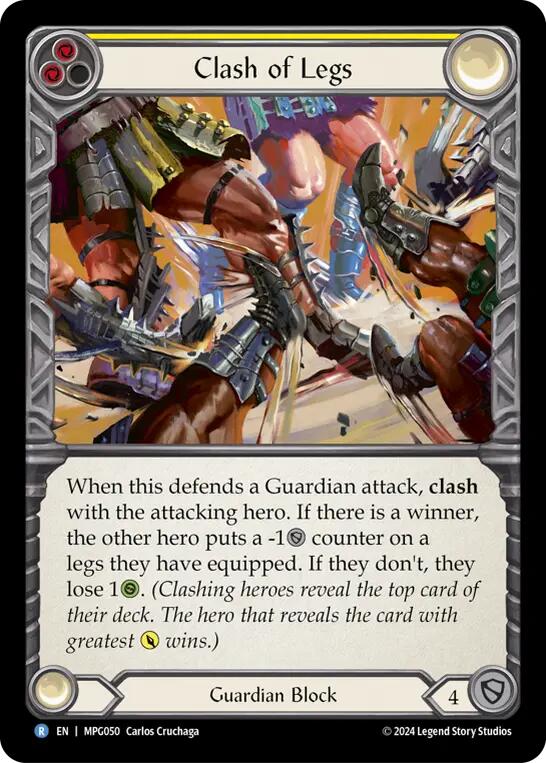 Clash of Legs [MPG050] (Mastery Pack Guardian) | Good Games Cannington