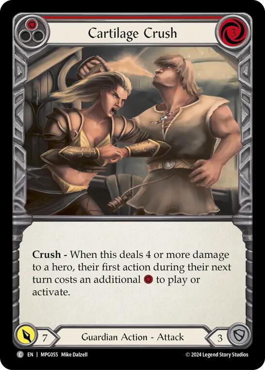 Cartilage Crush (Red) [MPG055] (Mastery Pack Guardian) | Good Games Cannington