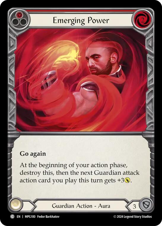 Emerging Power (Red) [MPG100] (Mastery Pack Guardian) | Good Games Cannington