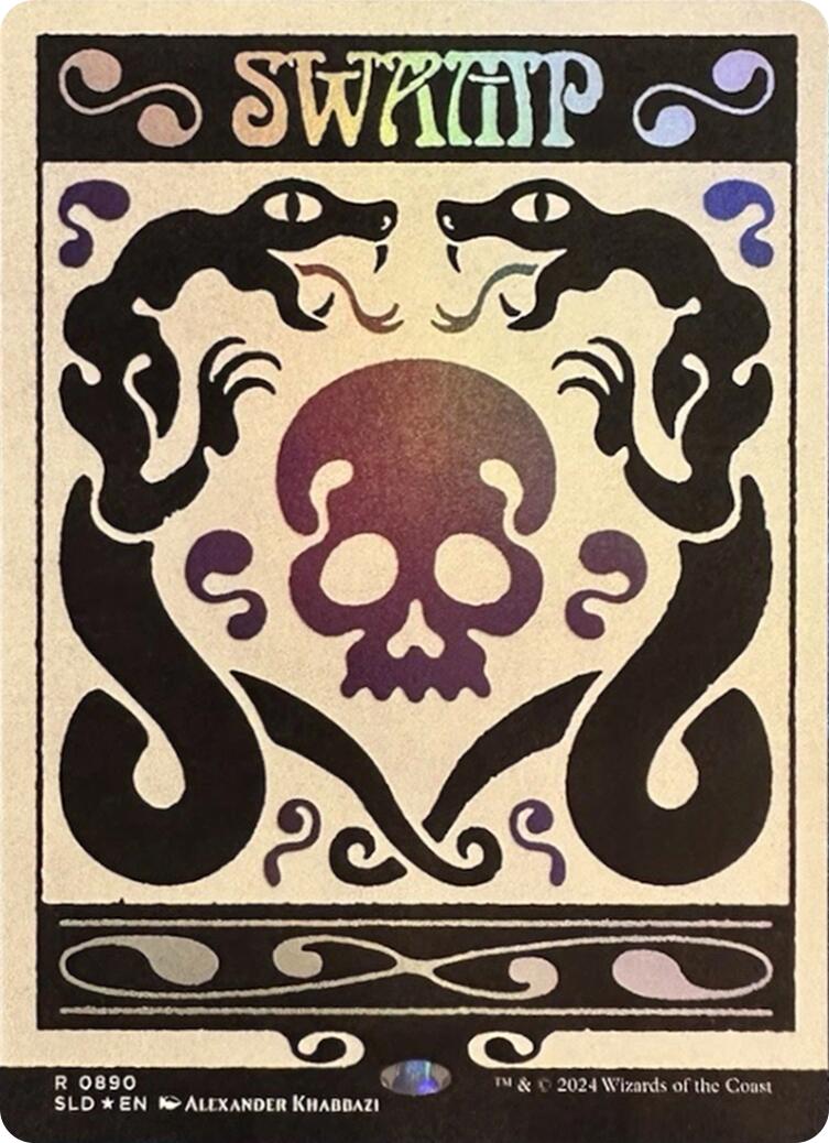 Swamp (0890) (Rainbow Foil) [Secret Lair Drop Series] | Good Games Cannington