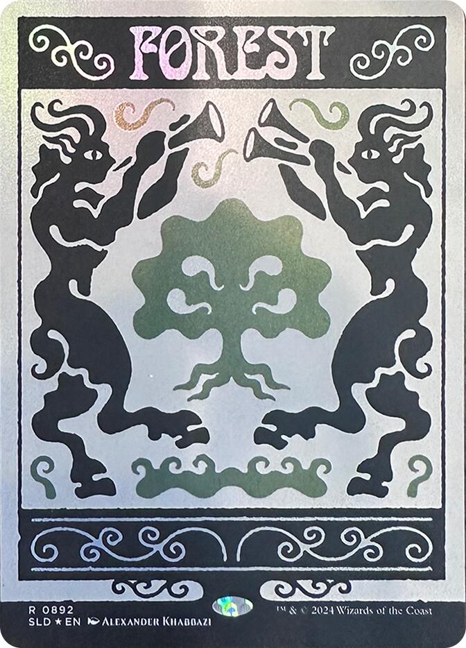 Forest (0892) (Rainbow Foil) [Secret Lair Drop Series] | Good Games Cannington