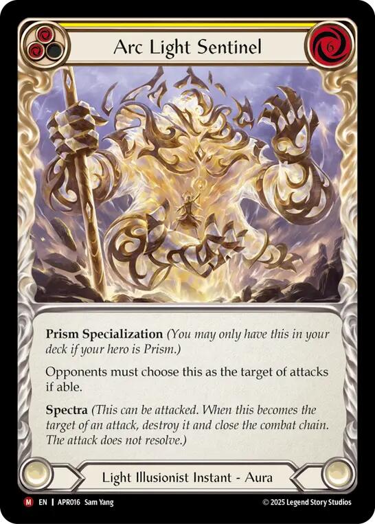 Arc Light Sentinel [APR016] (Armory Deck: Legends Prism) | Good Games Cannington