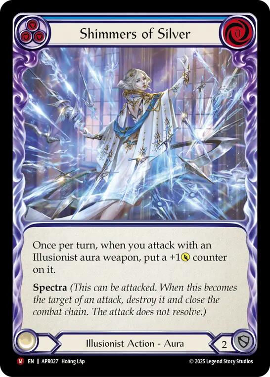 Shimmers of Silver [APR027] (Armory Deck: Legends Prism) | Good Games Cannington