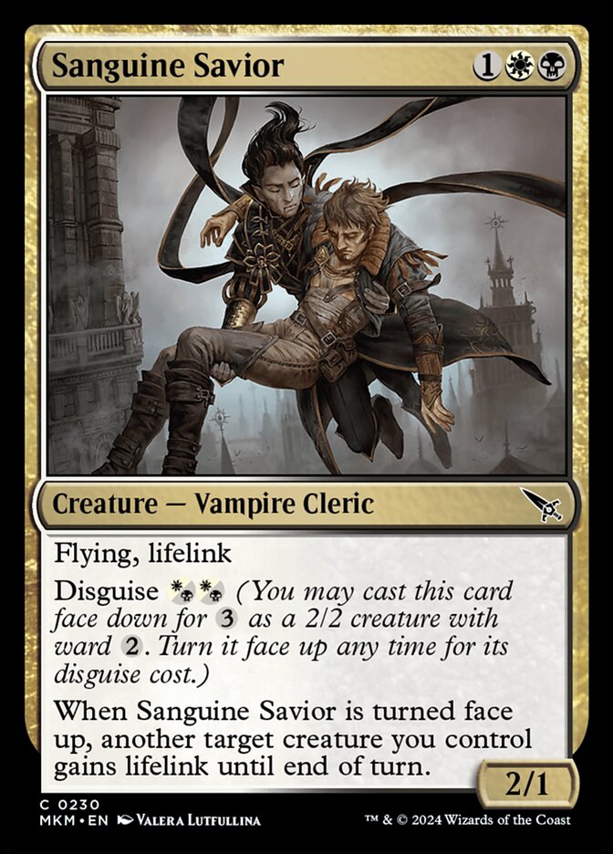 Sanguine Savior 230 (Murders at Karlov Manor)  - Foil | Good Games Cannington
