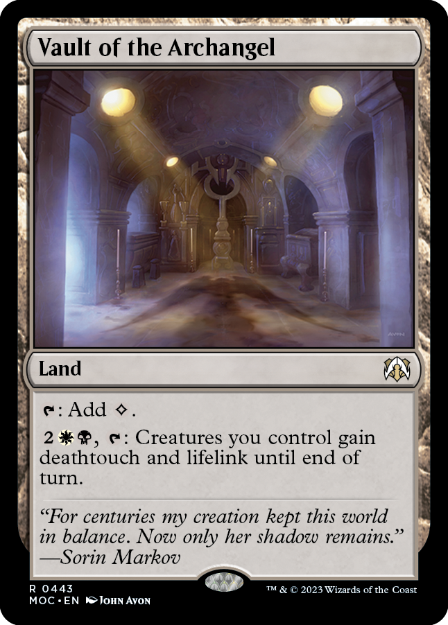Vault of the Archangel [March of the Machine Commander] | Good Games Cannington