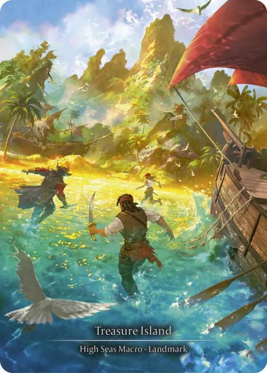 Treasure Island [FAB340] (Promo)  Cold Foil | Good Games Cannington