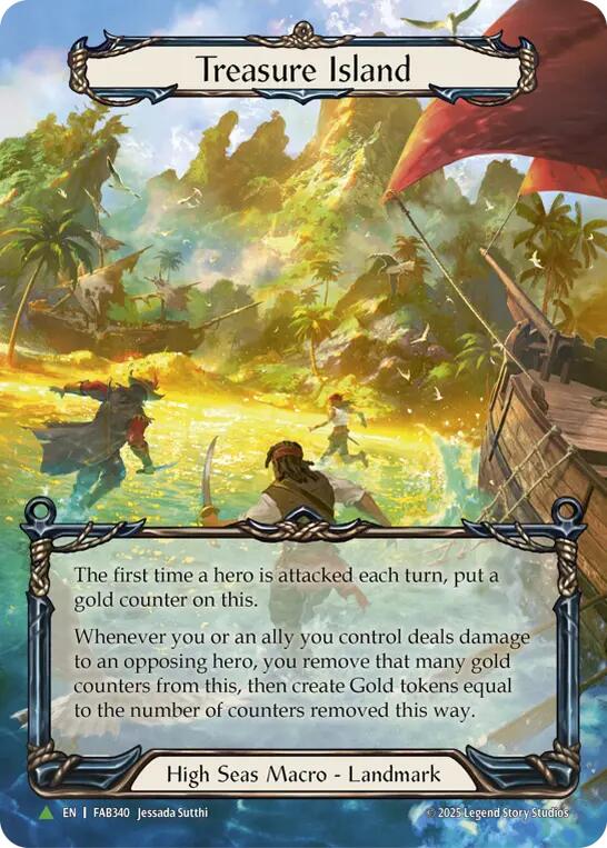 Treasure Island [FAB340] (Promo)  Cold Foil | Good Games Cannington