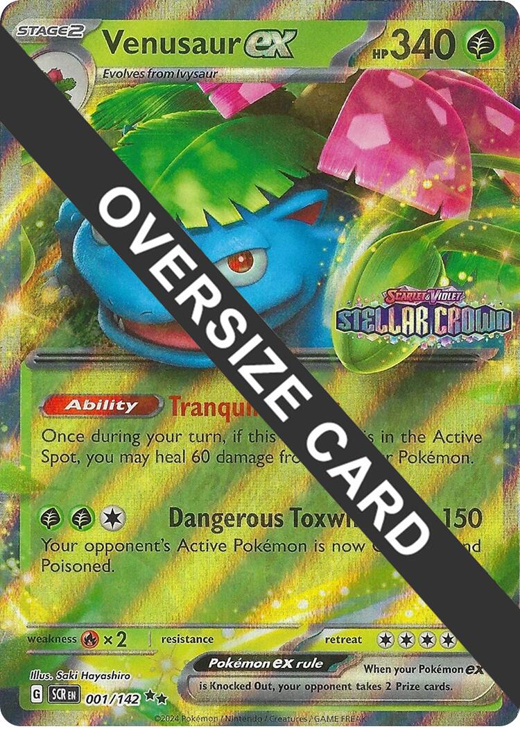 Venusaur ex (001/142) (Jumbo Card) [Miscellaneous Cards] | Good Games Cannington