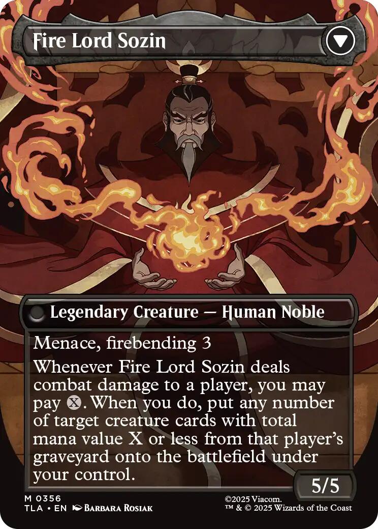 The Rise of Sozin (Borderless) [Avatar: The Last Airbender] | Good Games Cannington
