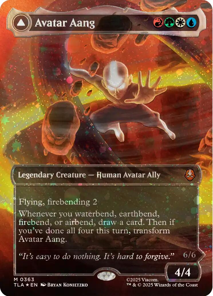 Avatar Aang (Raised Foil) [Avatar: The Last Airbender] | Good Games Cannington