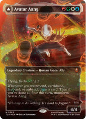Avatar Aang (Raised Foil) [Avatar: The Last Airbender] | Good Games Cannington