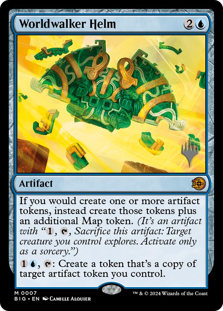 Worldwalker Helm [Edge of Eternities Promo Pack] | Good Games Cannington
