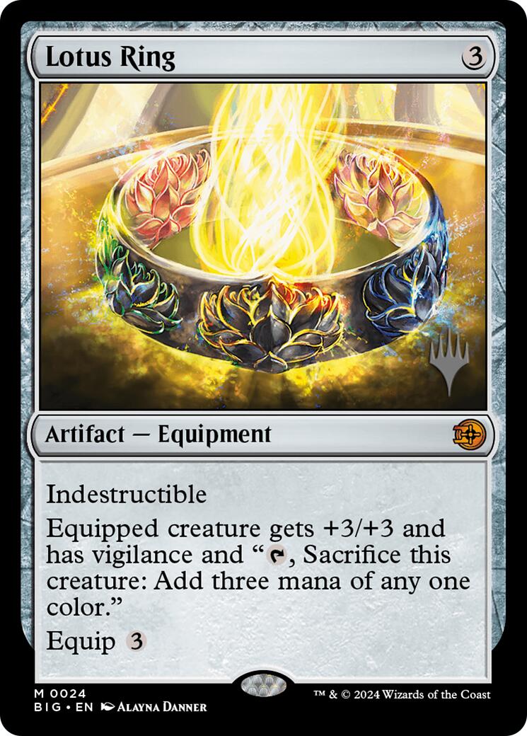 Lotus Ring [Edge of Eternities Promo Pack] | Good Games Cannington