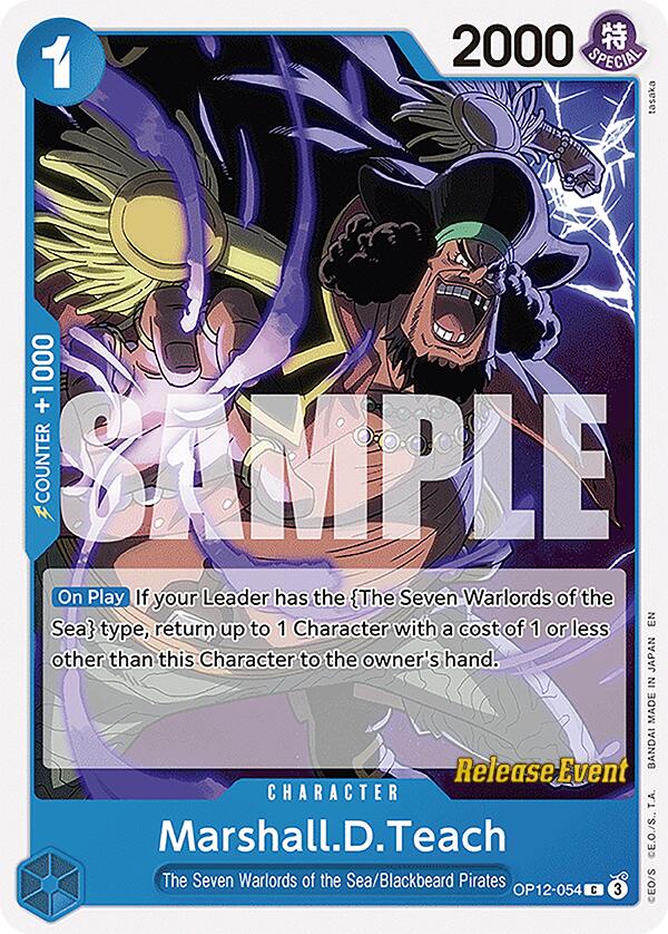 Marshall.D.Teach [Legacy of the Master Release Event Cards] | Good Games Cannington