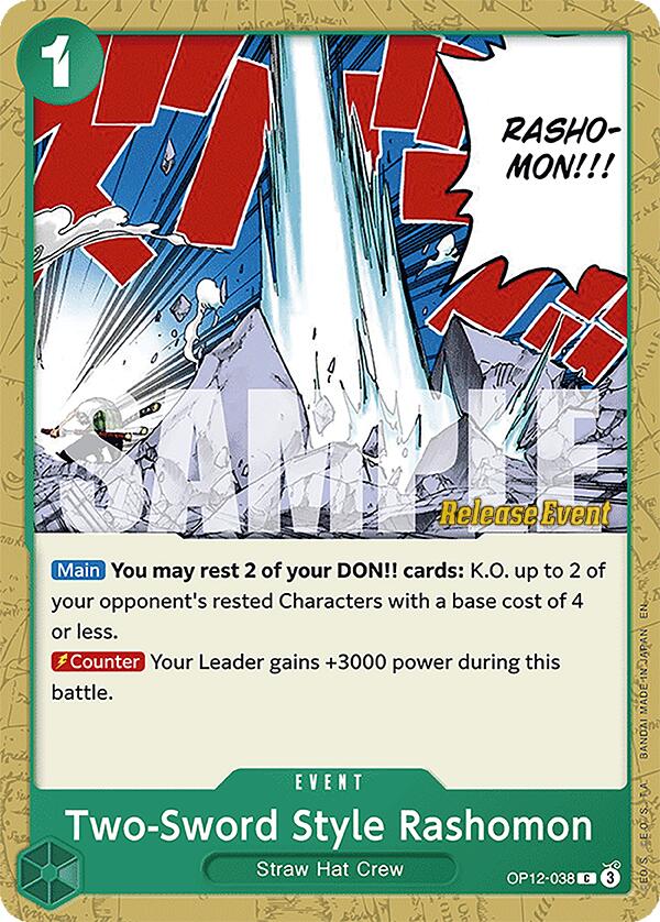 Two-Sword Style Rashomon [Legacy of the Master Release Event Cards] | Good Games Cannington