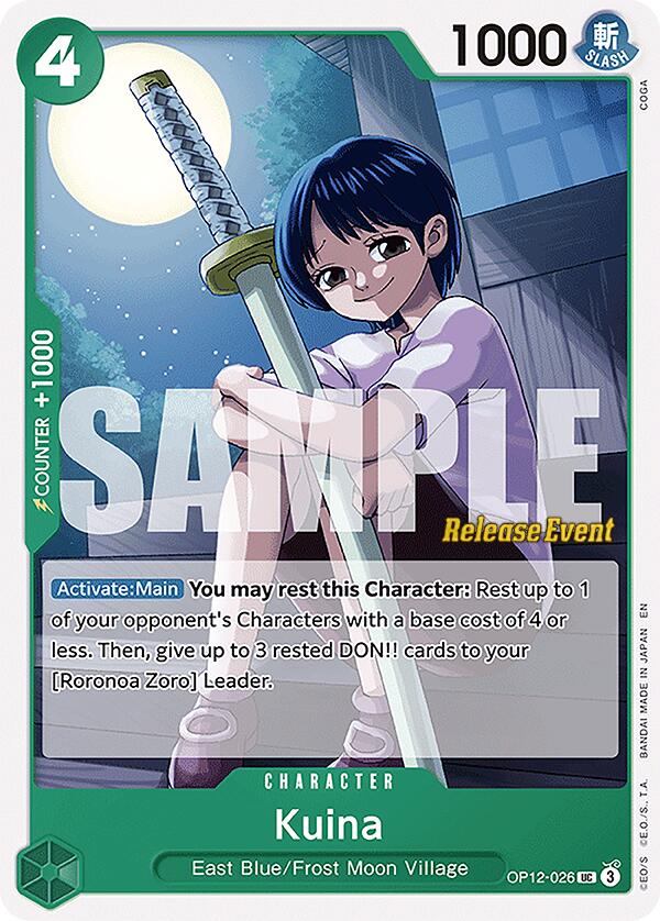 Kuina [Legacy of the Master Release Event Cards] | Good Games Cannington