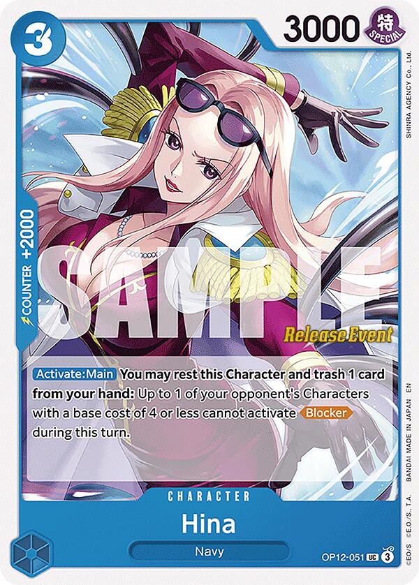 Hina [Legacy of the Master Release Event Cards] | Good Games Cannington