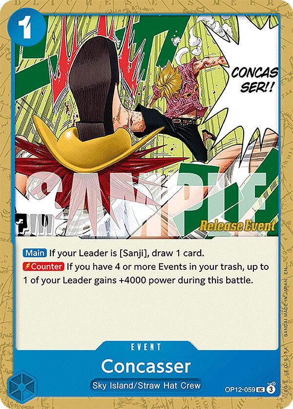 Concasser [Legacy of the Master Release Event Cards] | Good Games Cannington
