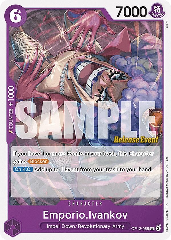 Emporio.Ivankov [Legacy of the Master Release Event Cards] | Good Games Cannington