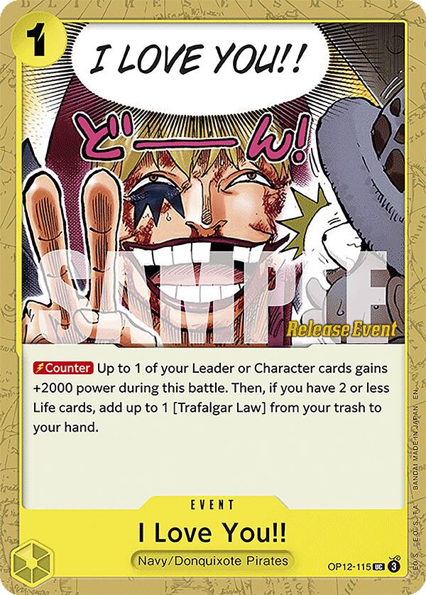 I Love You!! [Legacy of the Master Release Event Cards] | Good Games Cannington