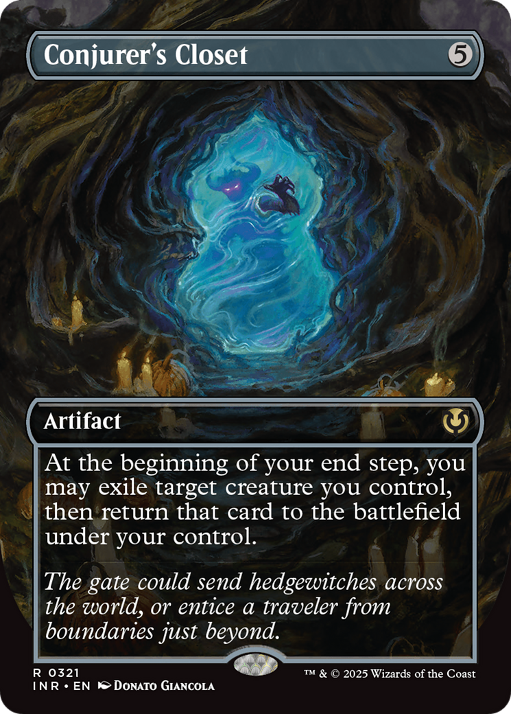 Conjurer's Closet (Borderless) [Innistrad Remastered] | Good Games Cannington