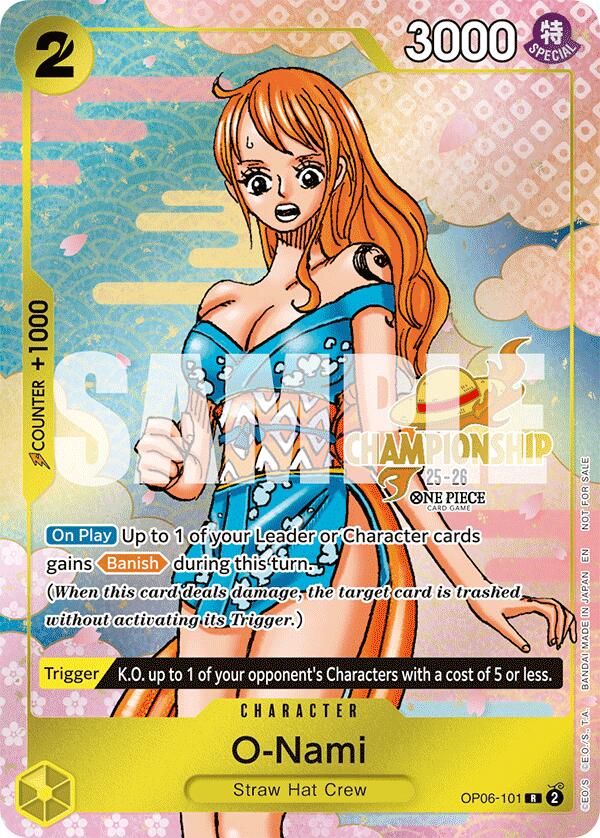 O-Nami (CS 25-26 Event Pack) [One Piece Promotion Cards] | Good Games Cannington