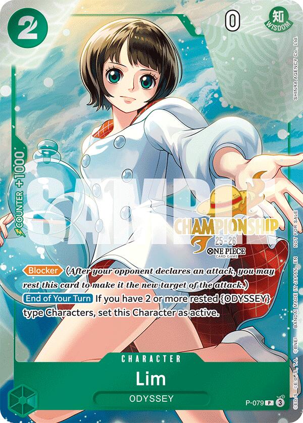 Lim (CS 25-26 Event Pack) [One Piece Promotion Cards] | Good Games Cannington