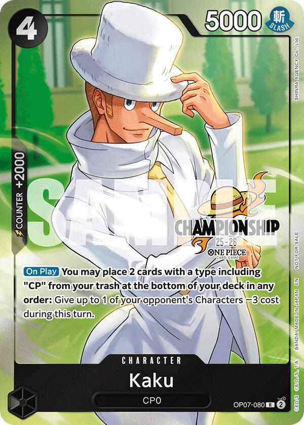 Kaku (CS 25-26 Celebration Pack) [One Piece Promotion Cards] | Good Games Cannington