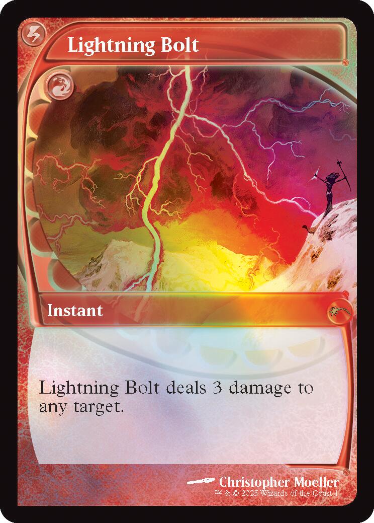 Lightning Bolt (Retro Frame) [Secret Lair Drop Series] | Good Games Cannington