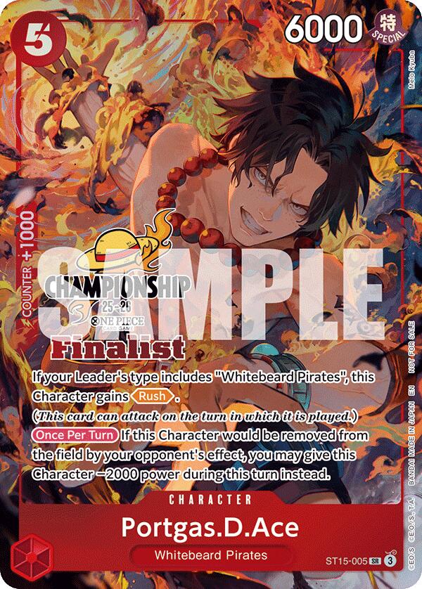 Portgas.D.Ace (CS 25-26 Finalist Card Set 1) [One Piece Promotion Cards] | Good Games Cannington