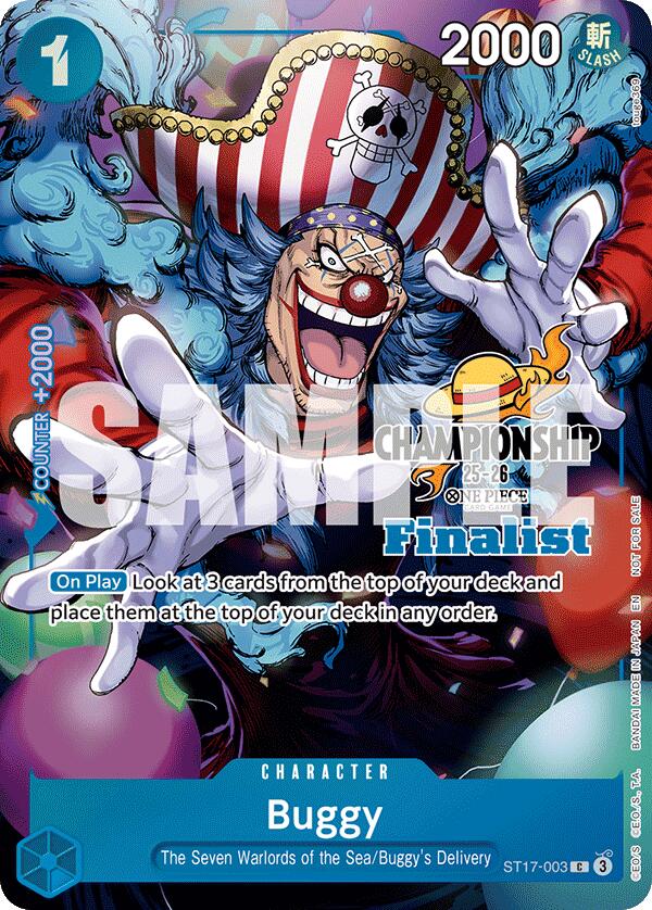 Buggy (CS 25-26 Finalist Card Set 1) [One Piece Promotion Cards] | Good Games Cannington
