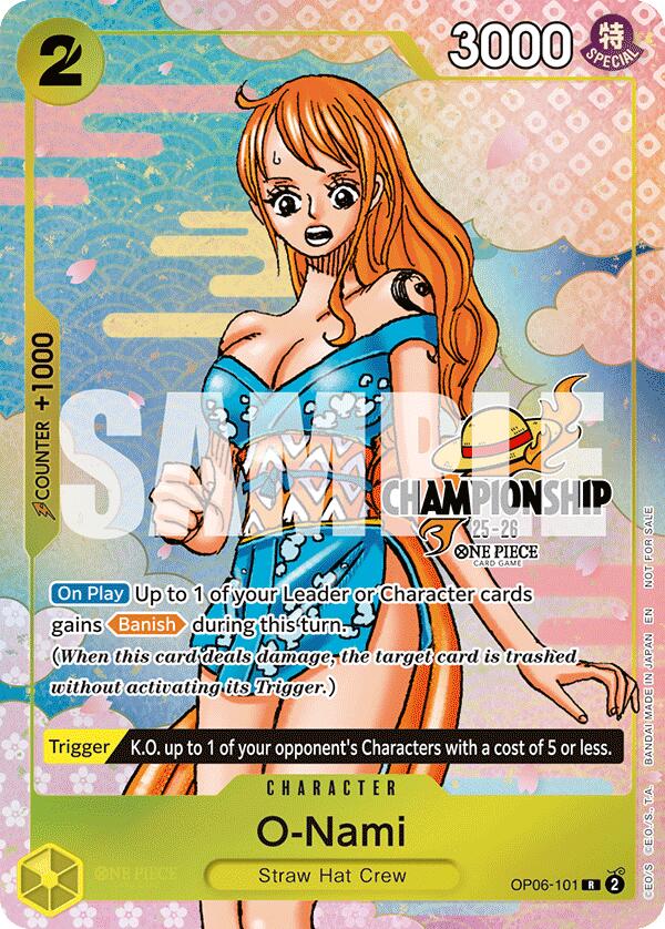 O-Nami (CS 25-26 Event Pack Finalist Ver.) [One Piece Promotion Cards] | Good Games Cannington